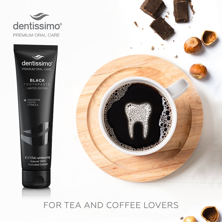 Dentissimo® 天然活性碳亮白牙膏